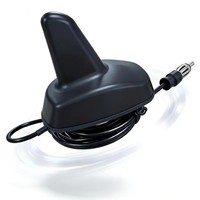 Antenne cellulaire Kontec ANT-SYQ-A04, gain de 15 dB, 88-108 MHz FM/AM GPS, autoradio, ABS + métal, connecteur DIN, montage par vis