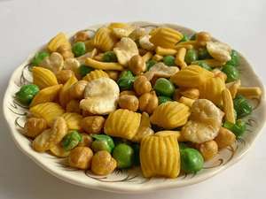 מעורב אגוז חטיף פריך שעועית רחבה חומוס ירוק אפונה כרית קרקרים - Product Image 3