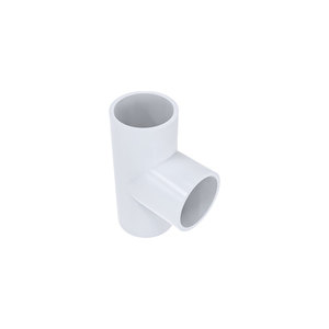 Proway Pvc Straight Tee Pipe Fitting For Bathtub Parts Plastic Tee Fitting T-piece Fitting