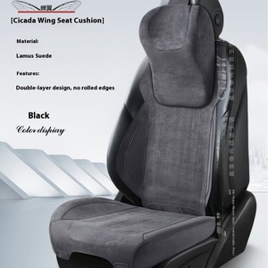 Alfombrilla de cuero <span class=keywords><strong>Ramos</strong></span> para SILLÍN, cintura pequeña, cojín para asiento de coche de cinco asientos, suministros para coche de cuatro estaciones para uso en verano - Product Image 2