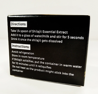 HACCP OEM/ODM Fournisseur d'usine sous marque privée Résine de Shilajit pure à 100 % pour le soutien de la santé corporelle avec plus de 85 oligo-éléments 50g 30g