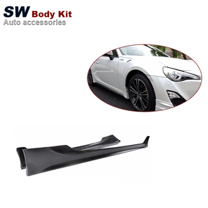 2012-2019 para Toyota GT86 FT86 BRZ Kit de carrocería de fibra de carbono nueva falda lateral de parachoques con labio de flanco Winglet separador - Product Image 1