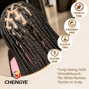 Cire coiffante en stick OEM/ODM sous marque privée <span class=keywords><strong>pour</strong></span> hommes et femmes - Lisse <span class=keywords><strong>les</strong></span> bords, booste la brillance, fini soyeux avec huile minérale de noix de coco - Product Image 4