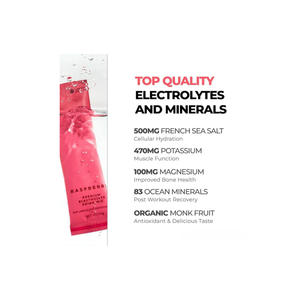 Mezcla de Bebida en Polvo con Electrolitos e Hidratación de Marca Propia OEM/ODM, Sabor Frambuesa, Promueve la Recuperación Muscular, <span class=keywords><strong>Vitaminas</strong></span> - Product Image 3