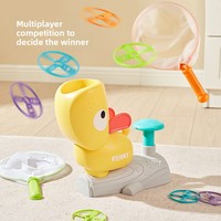 Disque Volant Transfrontalier Tendance pour Chiots et Petits Éléphants - Jouet d'Extérieur Parent-Enfant avec Lanceur