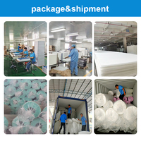 OEM coton filtre ignifuge personnalisé à efficacité moyenne coton plafond ignifuge pour salle de peinture de haute qualité