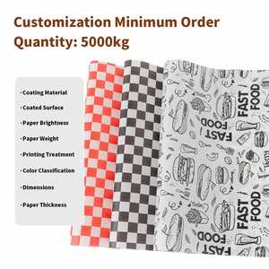 Custom Printed Double Sides 40gsm Silicone Coated Baking <b>Paper</b> Heavy Duty <b>Thick</b> Grade Parchment <b>Paper</b> for Home Baking - Product Image 4