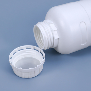 BPA miễn phí rỗng nhựa HDPE chai 250ml 500ml 1 lít Vòng chai nhựa cho phụ gia thực phẩm, hóa chất lỏng - Product Image 6