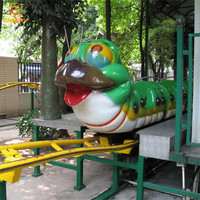 Équipement de parc d'attractions commercial, manèges attrayants, mini-roller coaster pour enfants 16 places, certifié CE