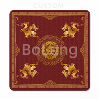 Tapis de table de mahjong américains personnalisés de qualité supérieure, présentant une variété de motifs populaires et vintage de luxe