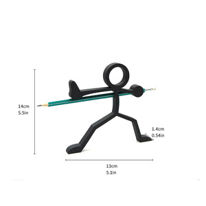 Portaplumas 3D con Forma de Atleta en Miniatura, Artesanía, Adornos de Escritorio, Regalos, Juguetes Creativos de Simulación - Product Image 6