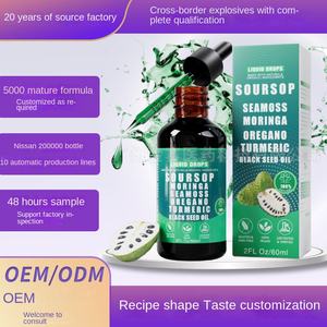 Sur mesure Vegan Oral Liquid <span class=keywords><strong>Bitter</strong></span> Sparingo Drops Soursop Bitters Drops Adultes Suppléments à base de plantes Améliorer l'immunité 60ml Cheveux - Product Image 5