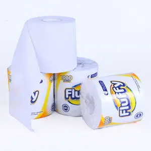Papier biodégradables de haute qualité, Logo personnalisé pour papier toilette hygiénique doux