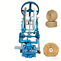 Machine à fabriquer des cordes en jute, machine à fabriquer des cordes en tiges de chanvre, machine à tisser des cordes en paille de riz