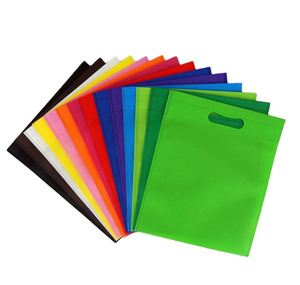 Sac non tissé de haute qualité, écologique, recyclé, avec logo personnalisé, découpé en D - Product Image 4