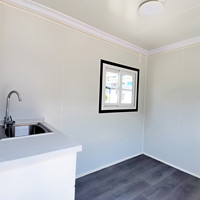Solution de bureau portable pour villas avec construction en acier et panneaux sandwich