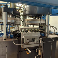 Máquina de Fabricación de Botellas SZCX250/60, Máquina de Moldeo por Inyección y Soplado de 3 Estaciones en un Solo Paso