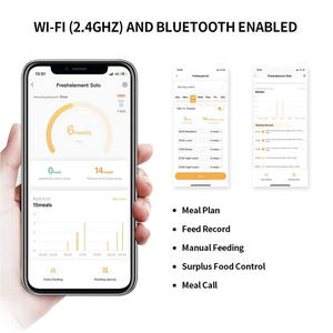 PETKIT FRESH Element SOLO อุปกรณ์ป้อนอาหารสัตว์,อุปกรณ์ป้อนอาหารสัตว์เลี้ยงอัจฉริยะเปิดใช้งาน Wi-Fi อัตโนมัติสามารถใช้ได้กับอาหารแห้ง - Product Image 3
