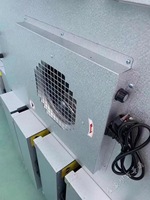 Nouvelle unité de filtration à ventilateur (FFU) certifiée CE, efficacité 99,999 %, construction en acier galvanisé, élimination de la poussière, taille personnalisable pour environnements propres