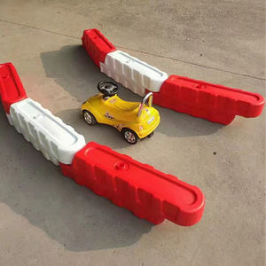 Patio de juegos al aire libre choque plástico lleno de agua barandilla niño Go Kart barrera separada flexibilidad movimiento valla de seguridad barricada - Product Image 6