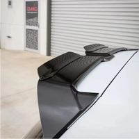 Für Oettinger Auto-Dachspoiler Erweiterungen Flaps Heckflügel Passend für VW Polo Golf 6 7 MK6 MK7 7.5 R GTI GTD R-LINE Hochglanz Schwarz
