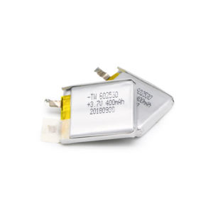 602530 400mAh <span class=keywords><strong>3</strong></span>,7 v feuerfeste ultra dünne billige lithium-polymer ionen batterie pack batterie für smart uhr golf warenkorb - Product Image 1