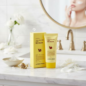 ALFREDO FEEMAS SNAIL BB Cream, Base de Maquillaje Iluminadora y Blanqueadora, Base de Maquillaje para una Piel Más Brillante y con Mayor Elasticidad, Cosmético Coreano K-beauty, 50 g - Product Image 3