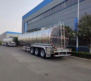Prix d'usine - Semi-remorque citerne à carburant liquide en alliage d'aluminium de 40 000 à 50 000 litres à vendre - Product Image 3