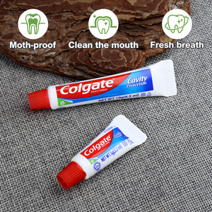 <span class=keywords><strong>Viaje</strong></span> barato una vez usado 5G 10g pasta de dientes al por mayor para Hotel Airline <span class=keywords><strong>Colgate</strong></span> pasta de dientes - Product Image 3