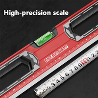 Mini-niveau de haute précision avec aimant puissant, jauge de nivellement en alliage d'aluminium pour la mesure horizontale