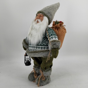 Articles de décoration de noël style nordique scandinave suédoise, Gnomes, père noël sur pied, 23 pouces - Product Image 2