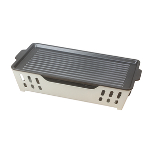 Fornello da Barbecue <span class=keywords><strong>antiaderente</strong></span> commerciale con spiedino caldo grigliato di agnello di pesce isolato piatti da forno a base di alcool solido - Product Image 1