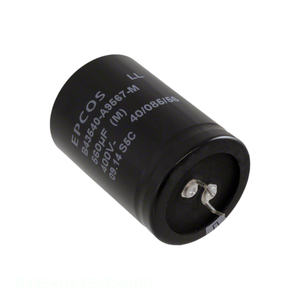 ตัวเก็บประจุแบบ Through Hole รุ่น Original 560 uF B43540A9567M000 CAP ALUM 560UF 20% 400V SNAP TH - Product Image 1