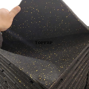 Alfombrilla de goma con hebilla antideslizante gruesa resistente al desgaste para gimnasio - Product Image 4