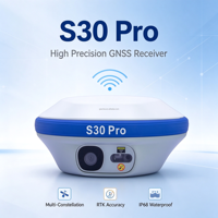 Receiver GNSS RTK Laser STONEX S30 Pro Konstelasi Frekuensi Penuh IMU Tilt Survey Laser Staking Out untuk Survei Teknik
