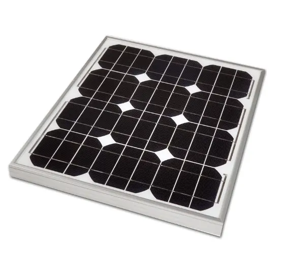 Mini panel solar de 35W al mejor precio para ventilador solar de 12V CC