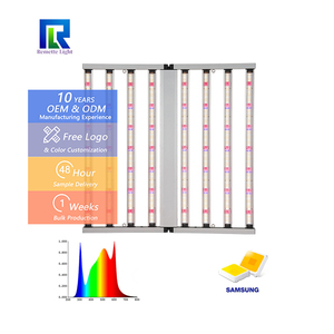 Lampe de culture LED 720W pour plantes d'intérieur, <span class=keywords><strong>spectre</strong></span> complet Samsung, lampe de culture 4x4 pour serre et tente de culture - Product Image 1