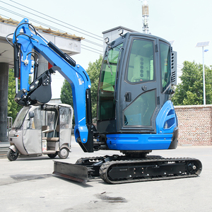 <span class=keywords><strong>Mini</strong></span>-excavatrice chinoise de 2 tonnes avec moteur Kubota et rotateur inclinable, idéale pour les travaux de jardinage et de construction - Product Image 3