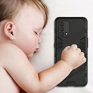 Étui de protection antichoc KAOU avec béquille - Compatible avec la recharge sans fil, coque arrière pour iPhone 13/12 Pro Max et OPPO A74 4G, vente en gros - Product Image 3