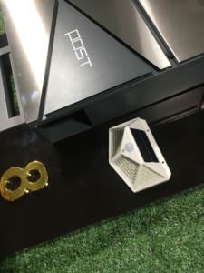 Chine Boîte de dépôt de courrier carrée en aluminium anodisé de haute qualité, murale, personnalisée, numéro de maison, jardin extérieur, métal - Product Image 4