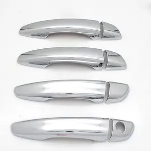 for Peugeot Expert Traveller 2017 2018 Luxuriou Chrome Door Handle Cover  Trim Car Set Car Cap Styling Stickers - buy for Peugeot Expert Traveller  2017 2018 Luxuriou Chrome Door Handle Cover Trim