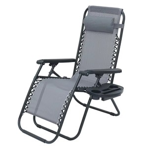 <span class=keywords><strong>Chaise</strong></span> longue pliante moderne Hangrui en fer, portable et peu encombrante, <span class=keywords><strong>pour</strong></span> l'extérieur, la plage, le camping, le parc, la sieste dans la chambre - Product Image 1