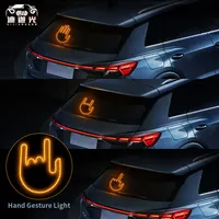 Kaufe Decorative Lights Car Middle Finger Light LED Rear