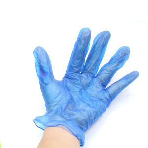 Латекс бесплатно одноразовые виниловые/ПВХ перчатки порошок бесплатно Синий завод прямая продажа хорошая цена Высокое качество - Product Image 3