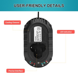 <span class=keywords><strong>Chargeur</strong></span> de batterie Li-ion pour batteries Makitas <span class=keywords><strong>BL1013</strong></span> BL1014 10.8V-12V, outils de tournevis électriques DC10WA, alimentation électrique - Product Image 5