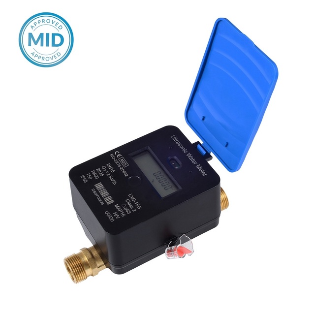 MID Verified Ultrasonic Water Meter with M-BUS/RS-485/Pulse/LoRaWAN/4G/wM-BUS/NB-IoT
