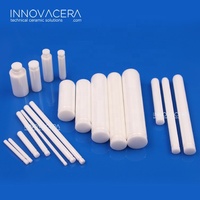 Eje de Pistón Cerámico Industrial de Zirconia de Alto Brillo con Resistencia a la Flexión de 300Mpa, Certificado ISO 9001 para Bomba