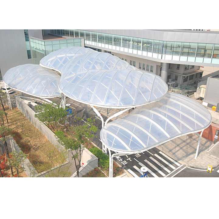 PTFE Canopy - Durable, Modern Tensile Membrane Structure