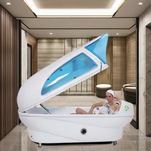 Khô ướt Spa Viên nang hồng ngoại hơi Ozone trị liệu nước <span class=keywords><strong>massage</strong></span> thảo dược tắm chăm sóc sức khỏe Thiết bị <span class=keywords><strong>massage</strong></span> giường hồng ngoại hấp - Product Image 4