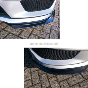 De fibra de carbono labio delantero divisores Spoiler lado conservas de aletas para <span class=keywords><strong>Mercedes</strong></span> Clase A W176 A180 A200 2013-2019 FRP La parachoques delantales - Product Image 3